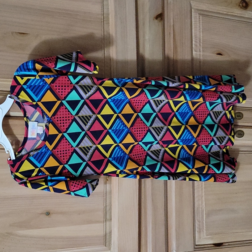 Little girl LuLaRoe Adaline dress. Size 6